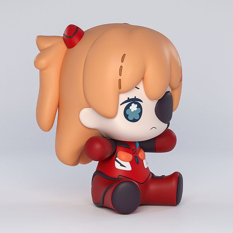 Neon Genesis Evangelion: Rebuild of Evangelion Huggy Good Smile Chibi Figure Asuka Shikinami Langley: Eye Patch Ver. 7 cm