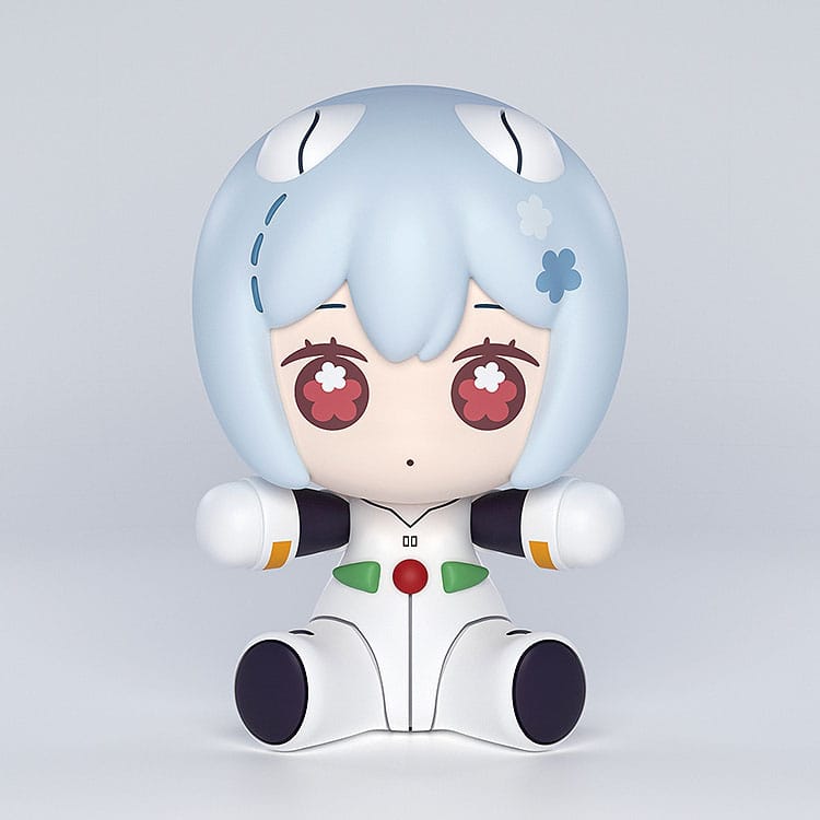 Neon Genesis Evangelion: Rebuild of Evangelion Huggy Good Smile Chibi Figure Rei Ayanami: Plugsuit Ver. 7 cm