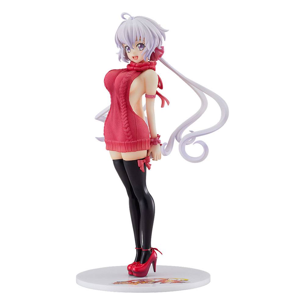 Senki Zesshou Symphogear G PVC Statue 1/7 Chris Yukine: Lovely Sweater Style AQ 24 cm