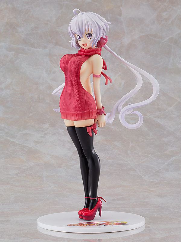 Senki Zesshou Symphogear G PVC Statue 1/7 Chris Yukine: Lovely Sweater Style AQ 24 cm