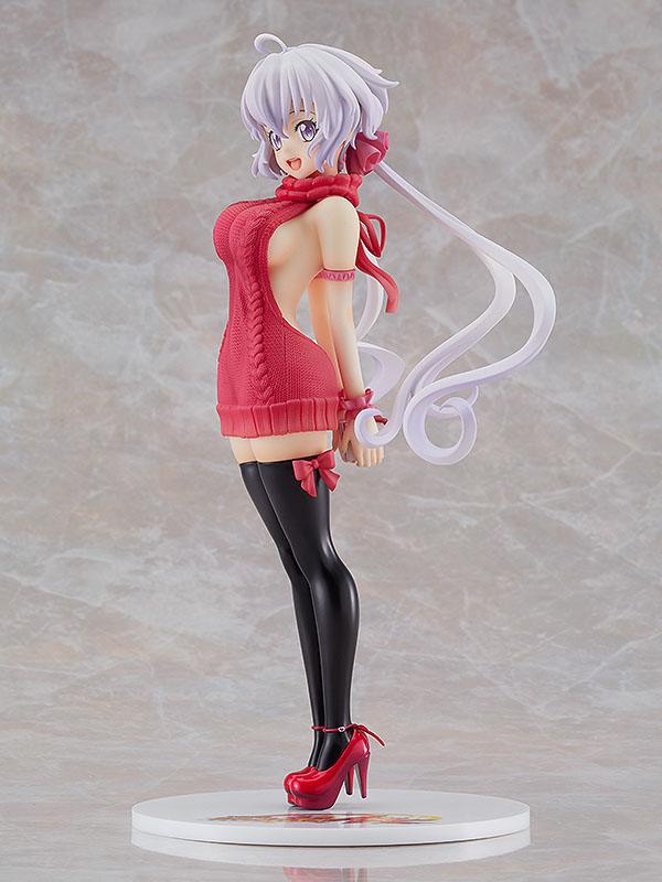 Senki Zesshou Symphogear G PVC Statue 1/7 Chris Yukine: Lovely Sweater Style AQ 24 cm