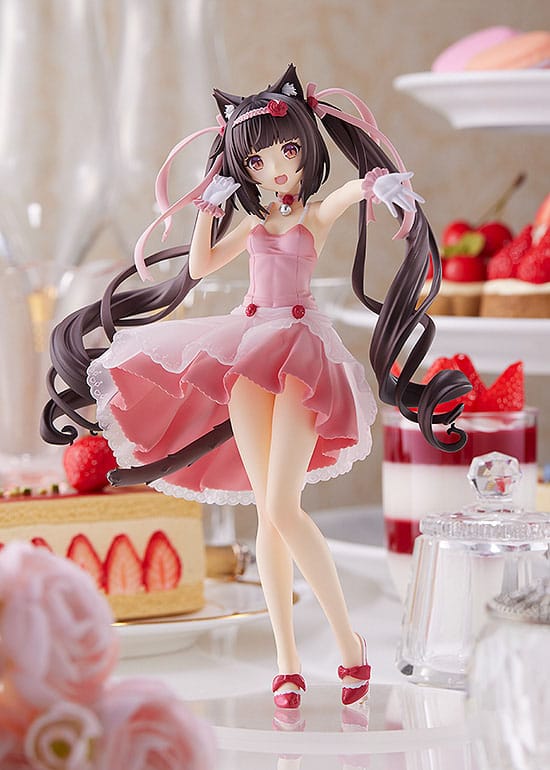 Nekopara Pop Up Parade PVC Statue Chocola: Cocktail Dress Ver. 17 cm