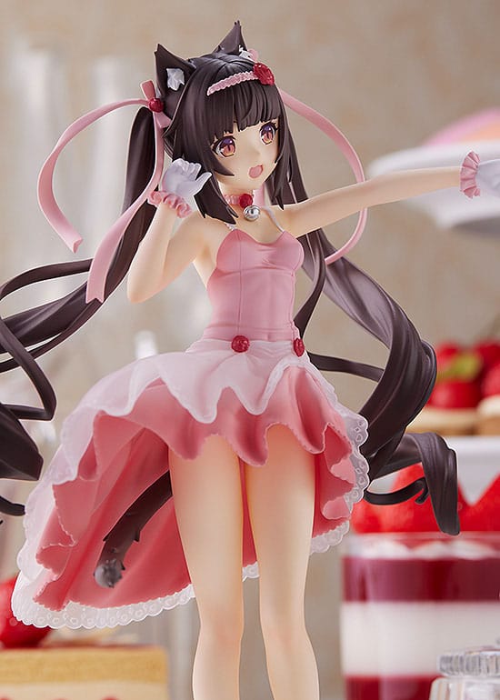 Nekopara Pop Up Parade PVC Statue Chocola: Cocktail Dress Ver. 17 cm