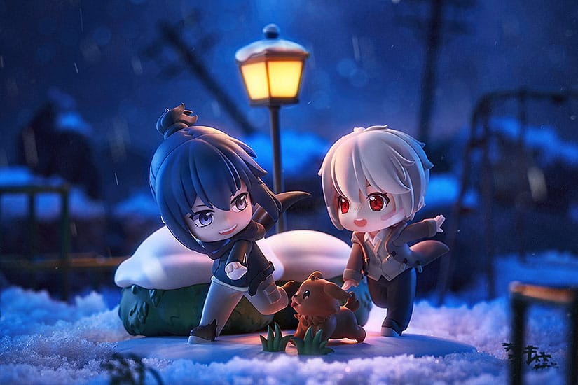 No. 6 Chibi Figures Shion and Nezumi: A Distant Snowy Night Ver. 12 cm