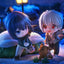 No. 6 Chibi Figures Shion and Nezumi: A Distant Snowy Night Ver. 12 cm