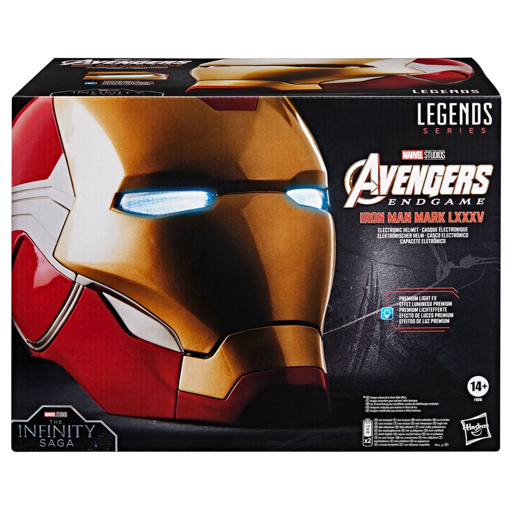 Avengers: Endgame Marvel Legends Series Electronic Helmet Iron Man Mark LXXXV