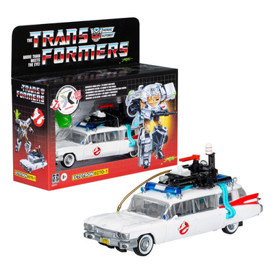 Transformers x Ghostbusters Action Figure Ectotron Ecto-1 18 cm