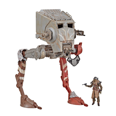 Star Wars The Mandalorian Vintage Collection Vehicle AT-ST Raider & Klatooinian - Damaged packaging
