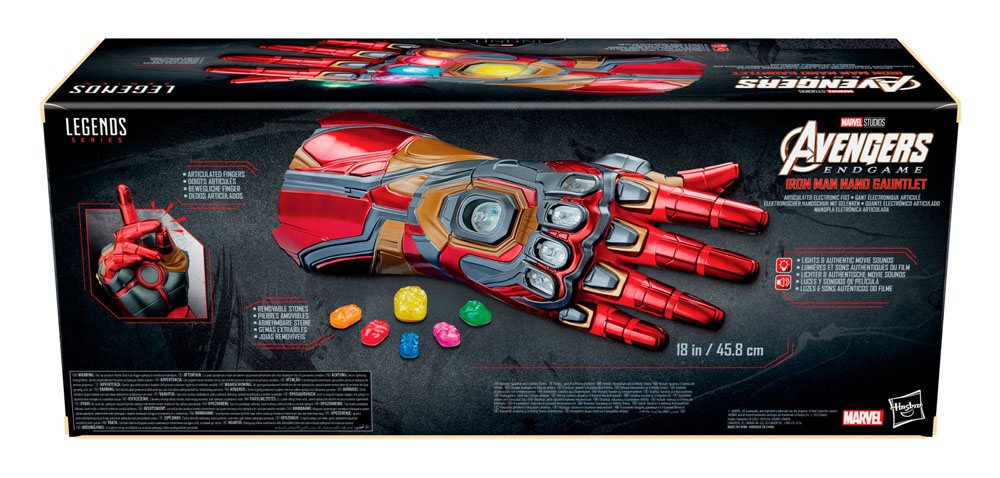 Marvel Legends Series Electronic Iron Man Nano Gauntlet