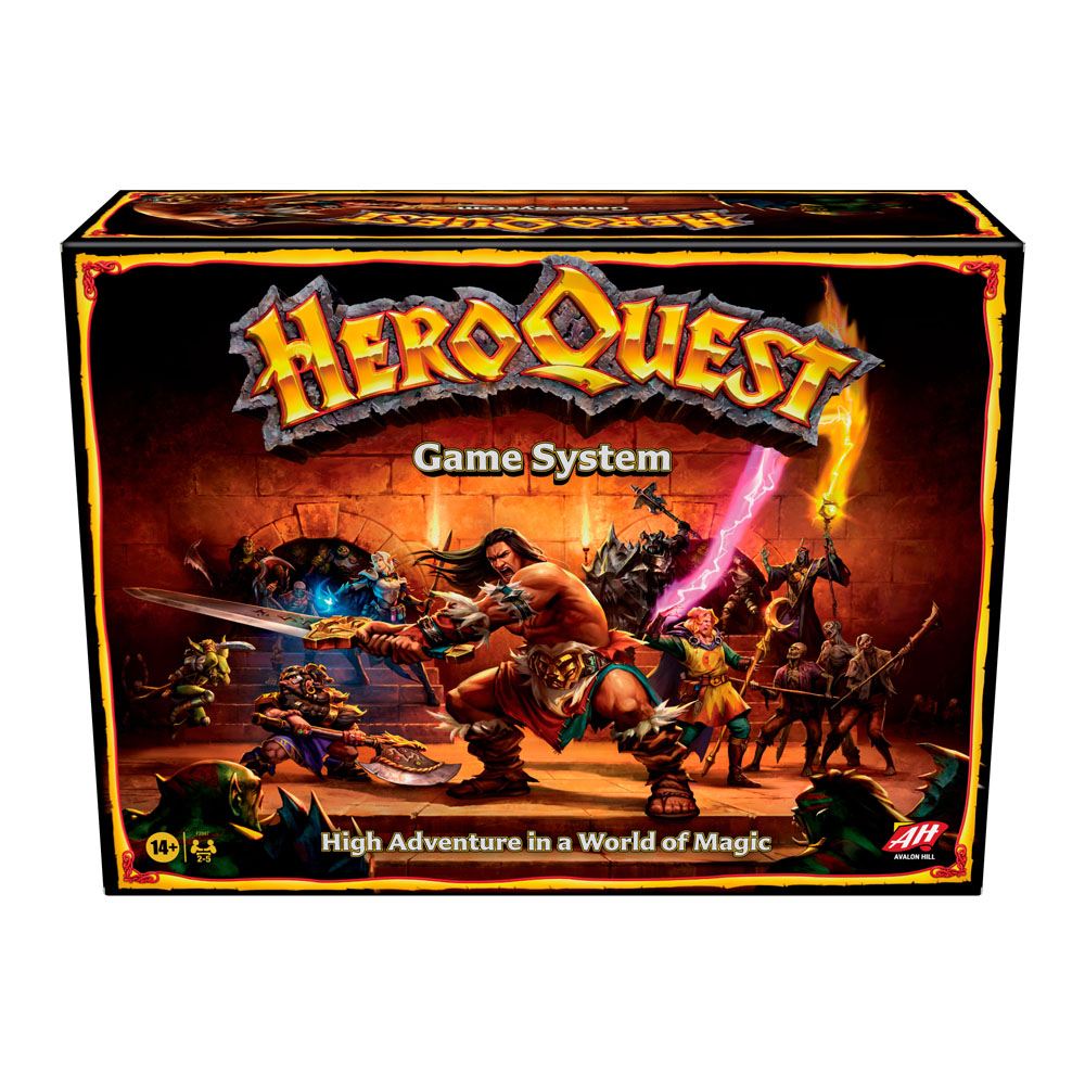 HeroQuest Board Game Game System english
