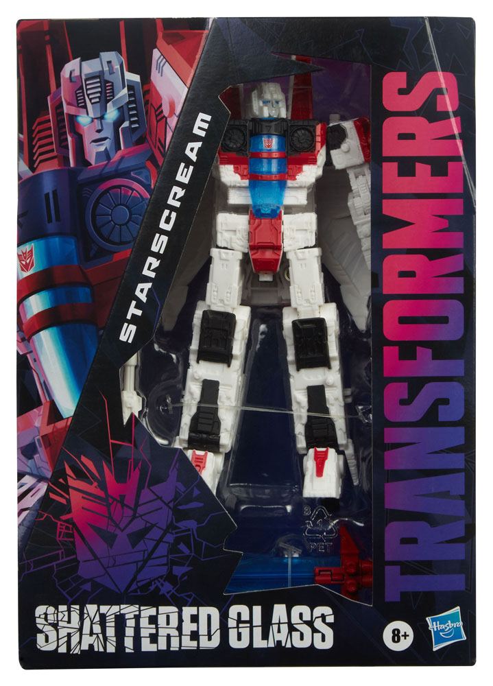 Transformers: Shattered Glass Voyager Class Action Figure Starscream 18 cm