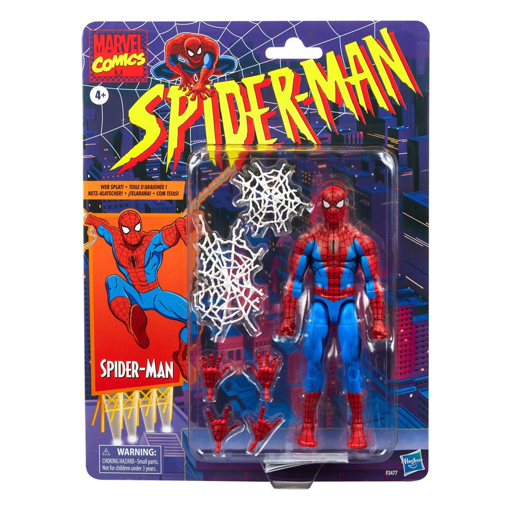 Spider-Man Marvel Legends Retro Action Figure Spider-Man 15 cm