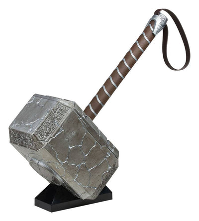 Thor: Love and Thunder Marvel Legends 1/1 Mighty Thor Mjolnir Premium Electronic Roleplay Hammer 49 cm - Damaged packaging