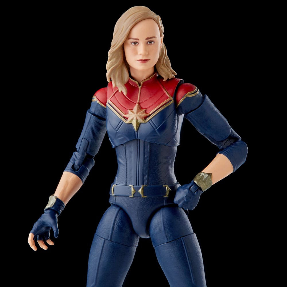 The Marvels Marvel Legends Action Figure Captain Marvel (BAF: Totally Awesome Hulk) 15 cm