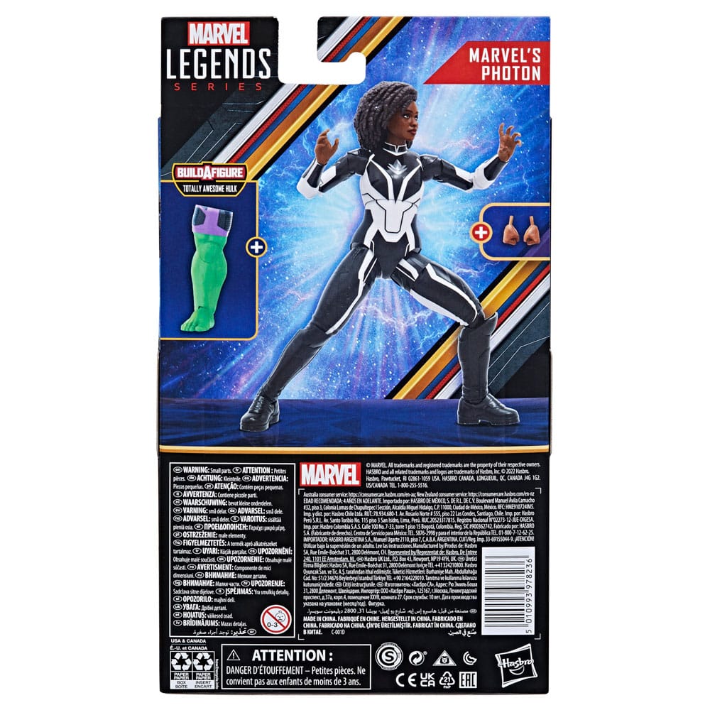 The Marvels Marvel Legends Action Figure Marvel's Photon (BAF: Totally Awesome Hulk) 15 cm