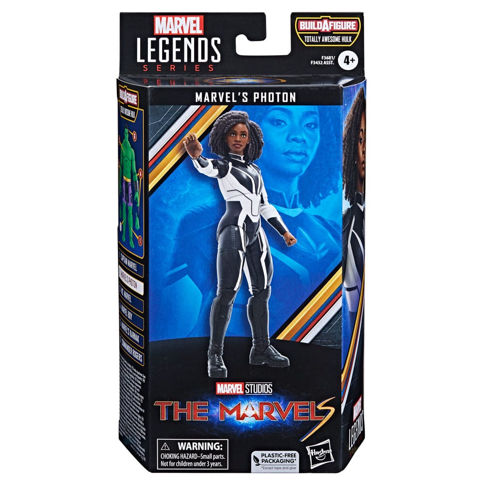 The Marvels Marvel Legends Action Figure Marvel's Photon (BAF: Totally Awesome Hulk) 15 cm