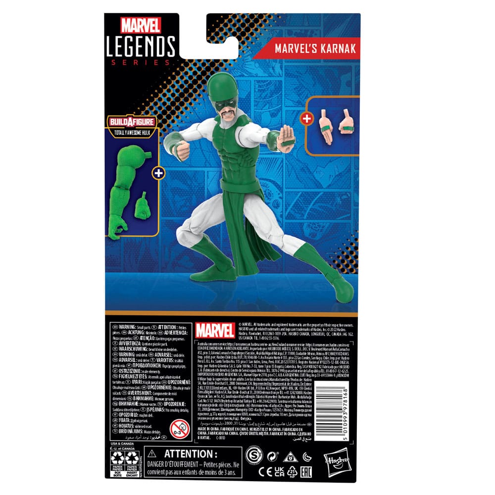 Marvel Legends Action Figure Marvel's Karnak (BAF: Totally Awesome Hulk) 15 cm