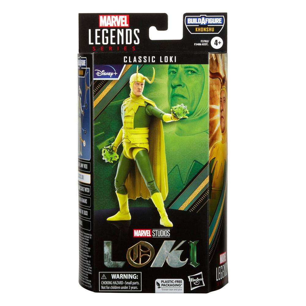 Loki Marvel Legends Action Figure Khonshu BAF: Classic Loki 15 cm