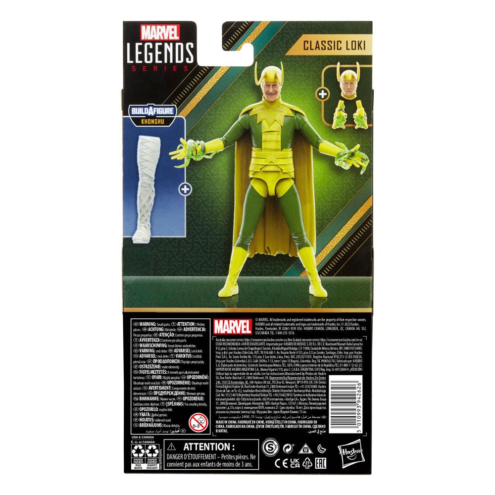 Loki Marvel Legends Action Figure Khonshu BAF: Classic Loki 15 cm