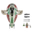 Star Wars Mission Fleet Fahrzeug Vehicle with Figure Firespray with Boba Fett 6 cm