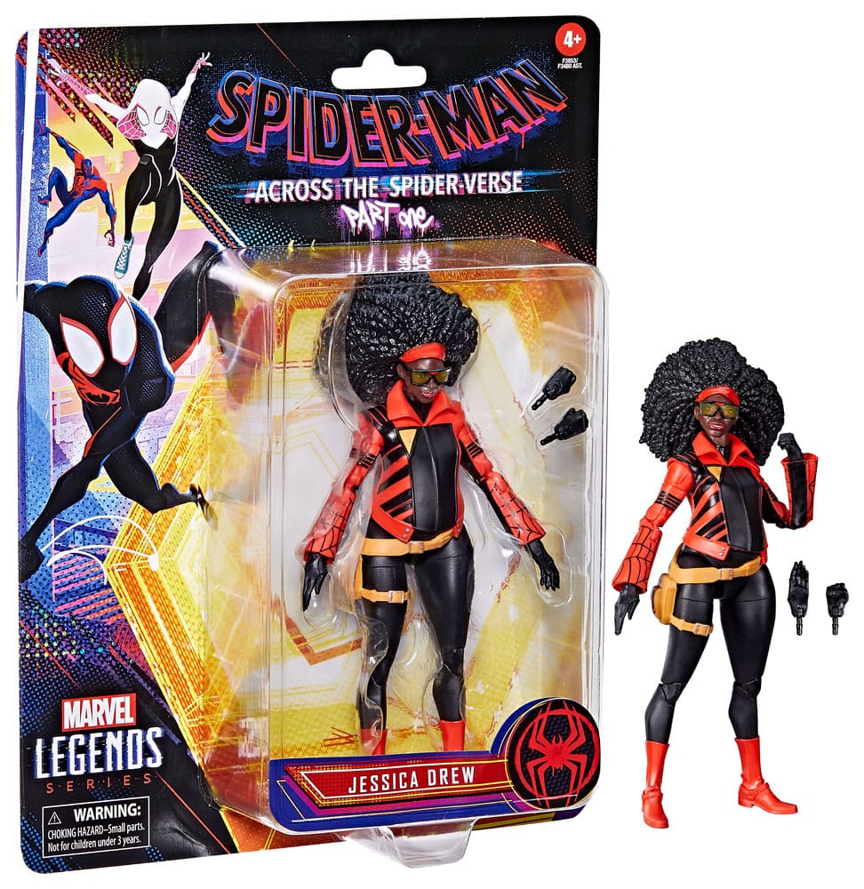 Spider-Man: Across the Spider-Verse Marvel Legends Action Figure Jessica Drew 15 cm