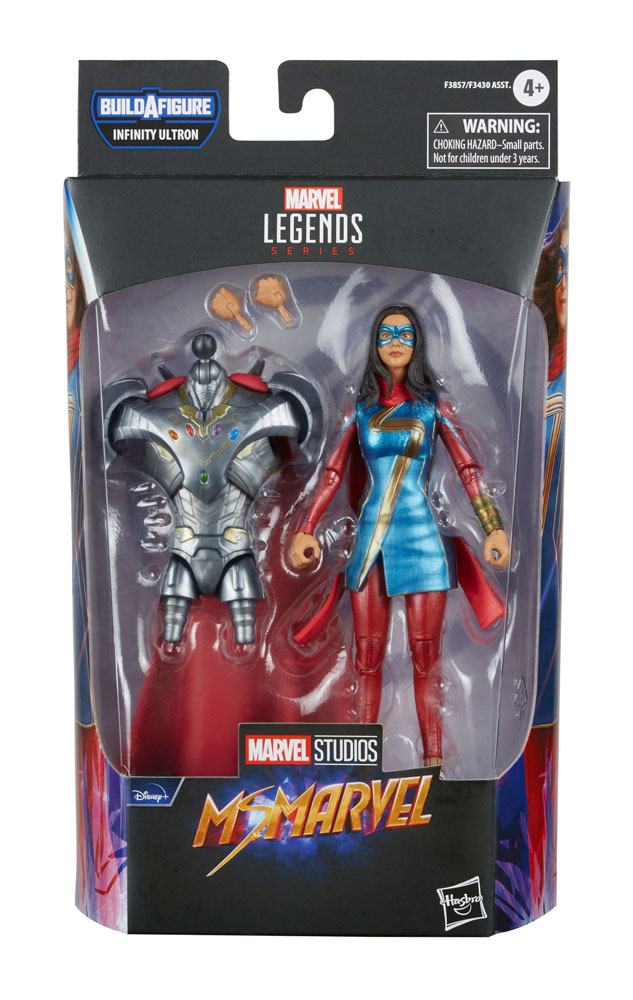 Ms. Marvel Marvel Legends Series Action Figure 2022 Infinity Ultron BAF: Ms. Marvel 15 cm