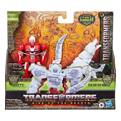 Transformers: Rise of the Beasts Beast Alliance Combiner Action Figure 2-Pack Arcee & Silverfang 13 cm