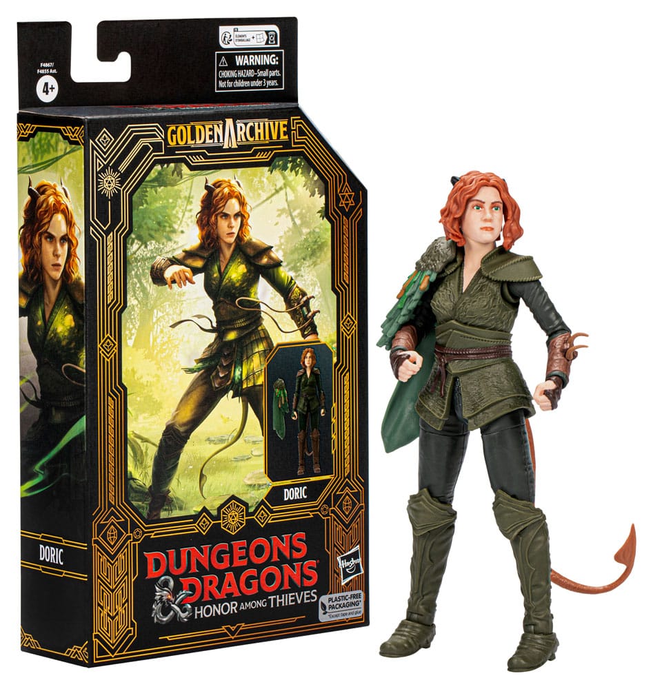 Dungeons &amp; Dragons: Honor Among Thieves Golden Archive Action Figure Doric 15 cm