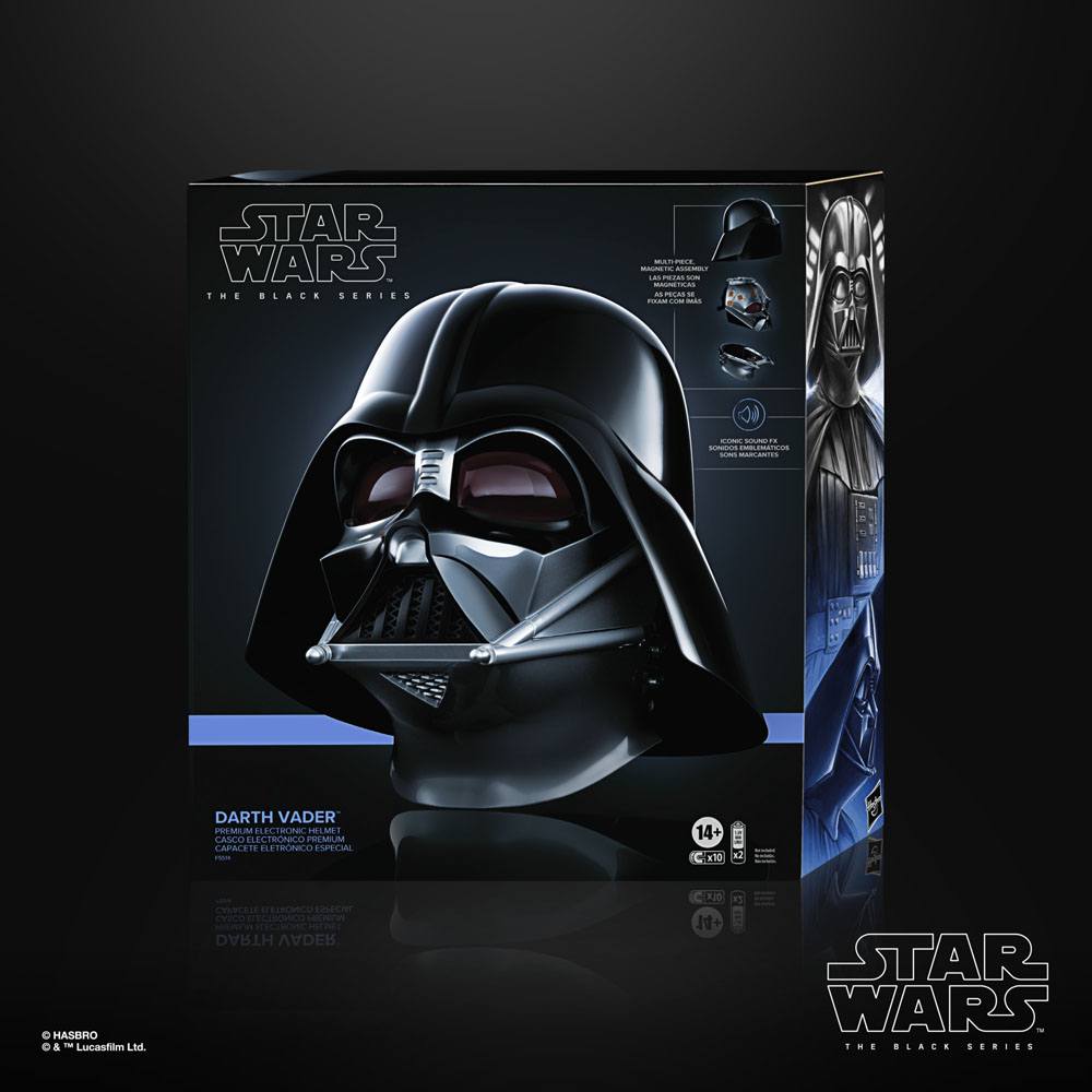Star Wars: Obi-Wan Kenobi Black Series Electronic Helmet 2022 Darth Vader - Damaged packaging