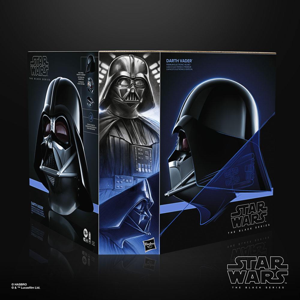 Star Wars: Obi-Wan Kenobi Black Series Electronic Helmet 2022 Darth Vader - Damaged packaging