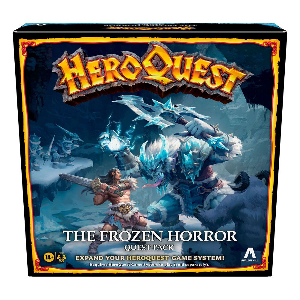 HeroQuest Board Game Expansion The Frozen Horror Quest Pack english