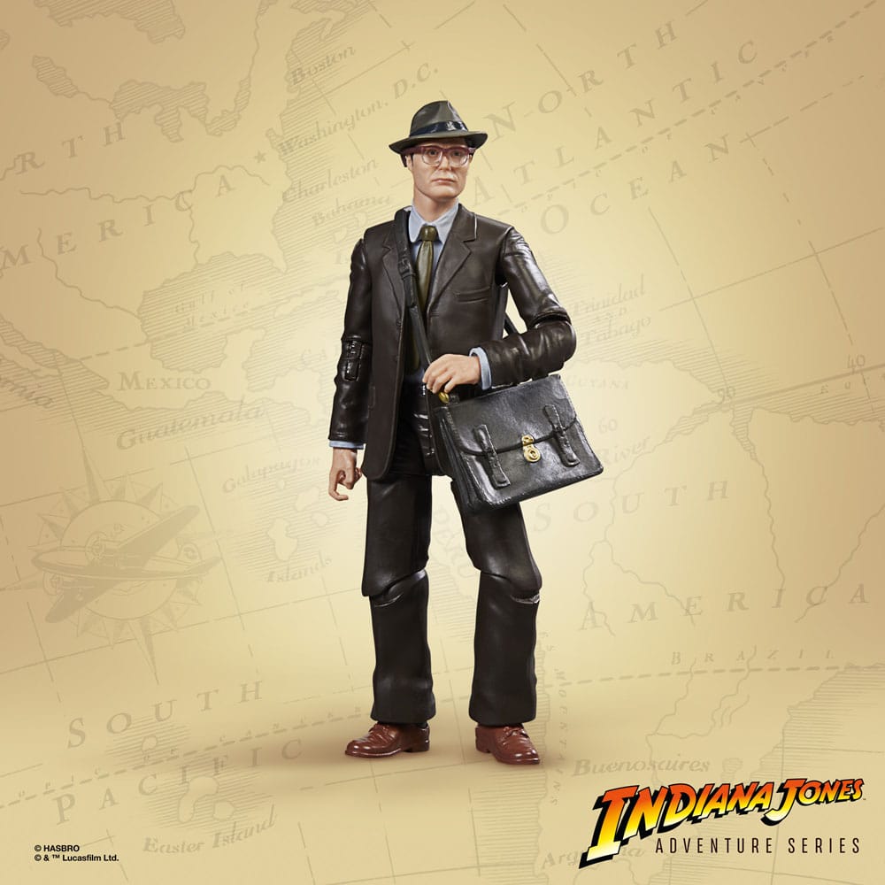 Indiana Jones Adventure Series Actionfigur Dr. Jürgen Voller (The Dial of Destiny) 15 cm