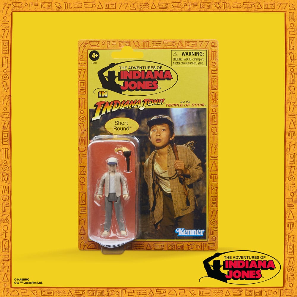 Indiana Jones Retro Collection Actionfigur Short Round (Temple of Doom) 10 cm