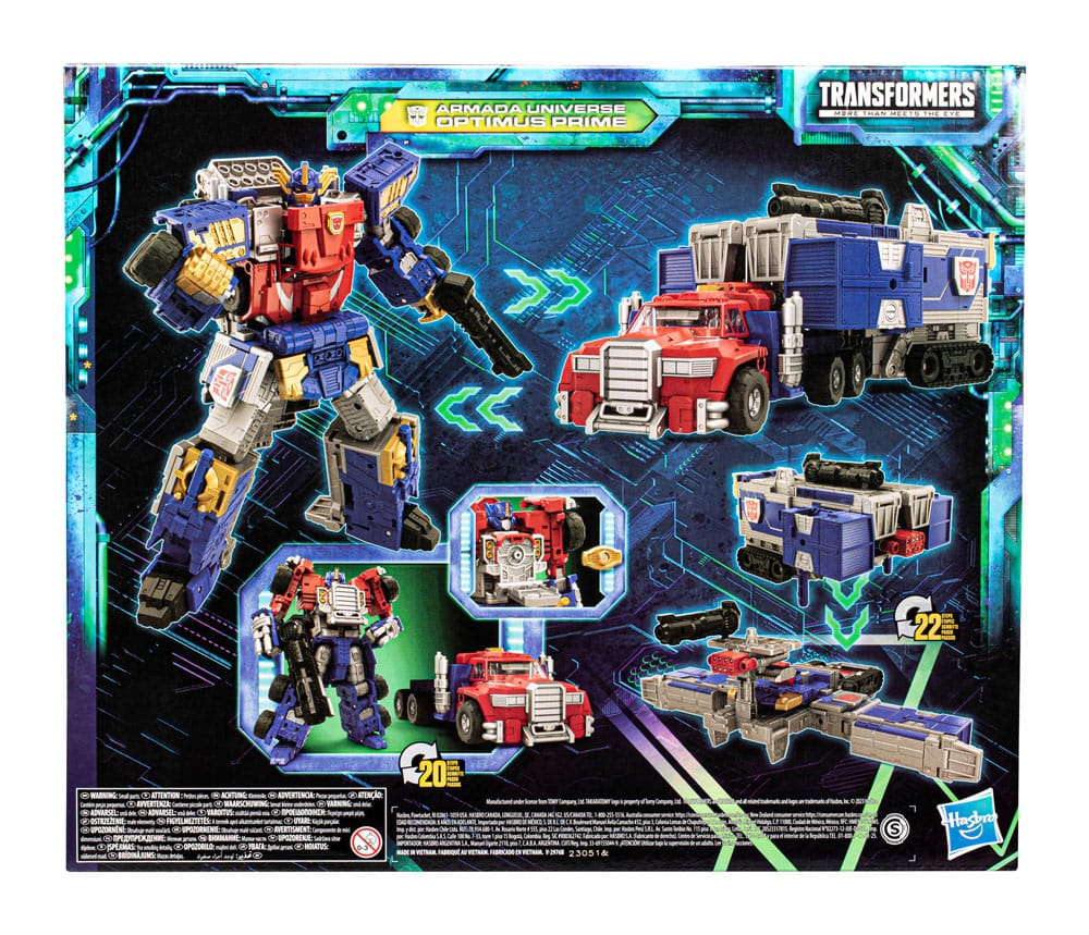 Transformers Generations Legacy Evolution Commander Class Action Figure Armada Universe Optimus Prime 19 cm - Damaged packaging