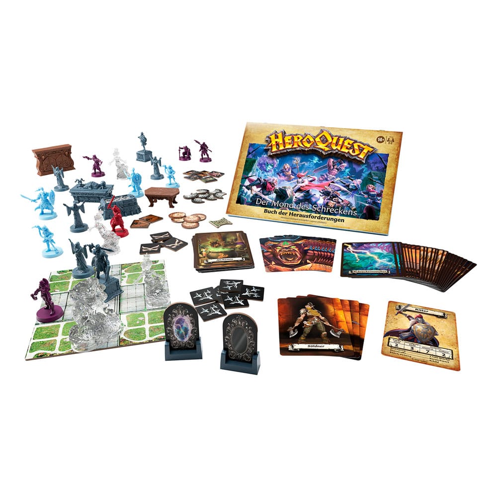 HeroQuest Board Game Expansion Der Mond des Schreckens Quest Pack *German Version*