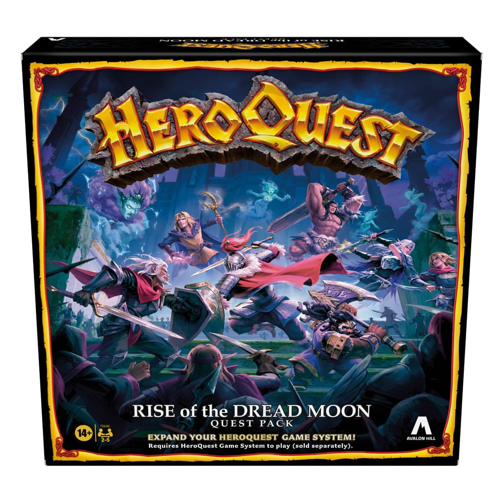 HeroQuest Board Game Expansion Rise of the Dread Moon Quest Pack *English Version*