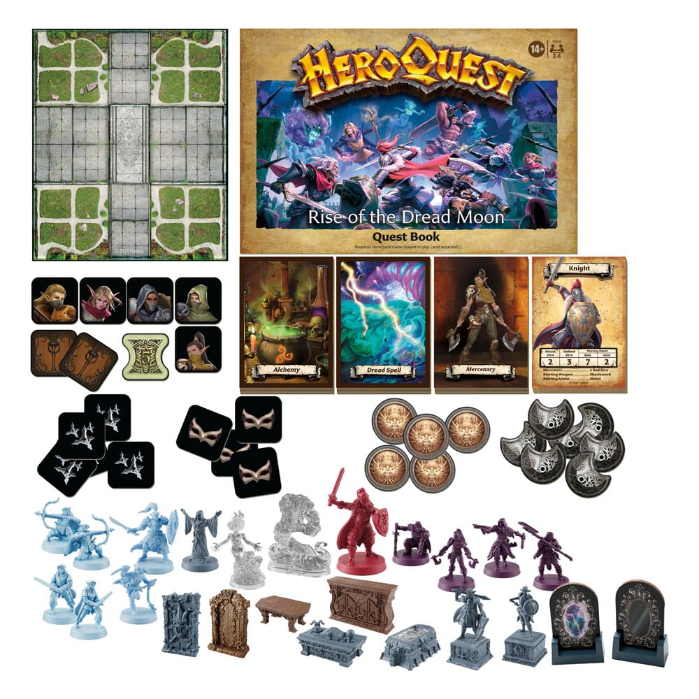 HeroQuest Board Game Expansion Rise of the Dread Moon Quest Pack *English Version*