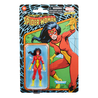Marvel Legends Series Retro Action Figure Spider-Woman 15 cm