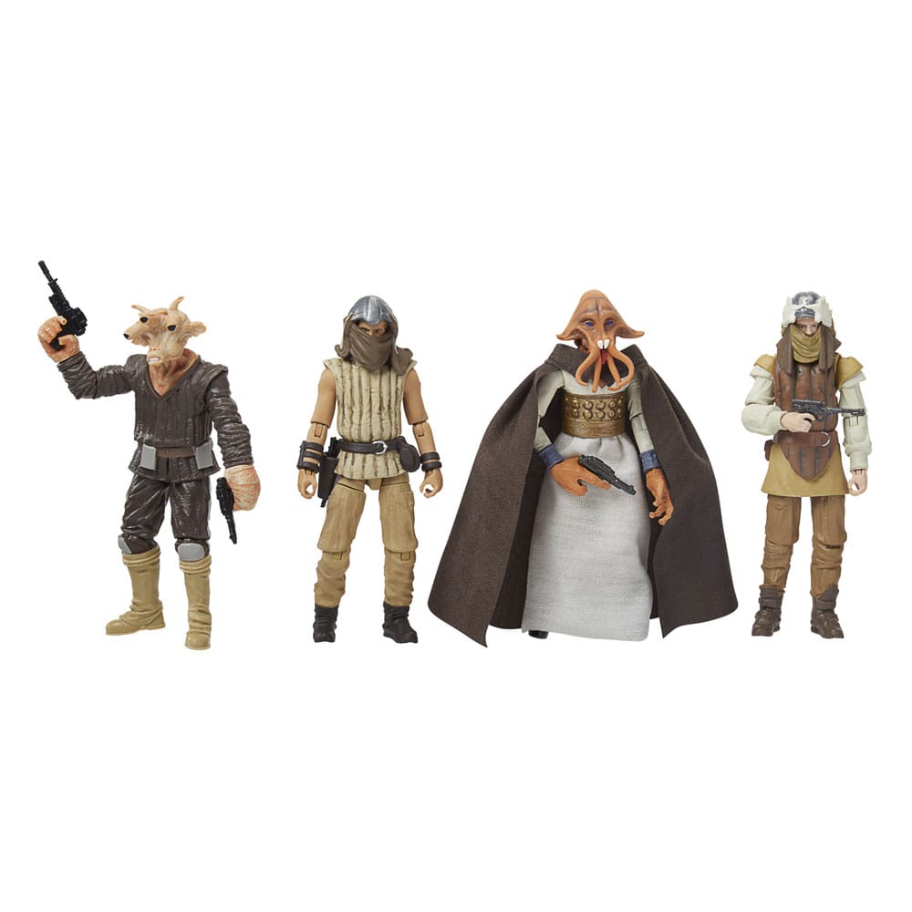 Star Wars Episode VI Vintage Collection Action Figure 4-Pack Jabba's Court Denizens 10 cm - Damaged packaging
