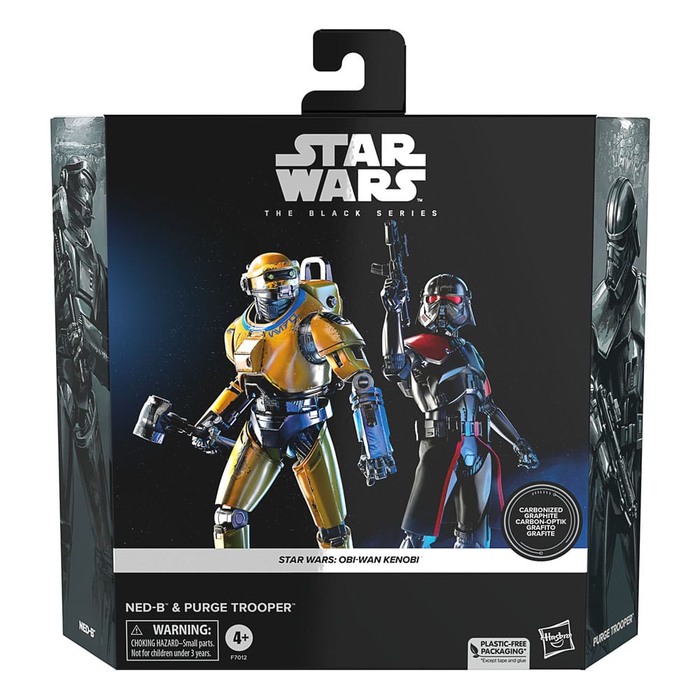 Star Wars: Obi-Wan Kenobi Black Series Action Figure 2-Pack NED-B &amp; Purge Trooper Exclusive 15 cm