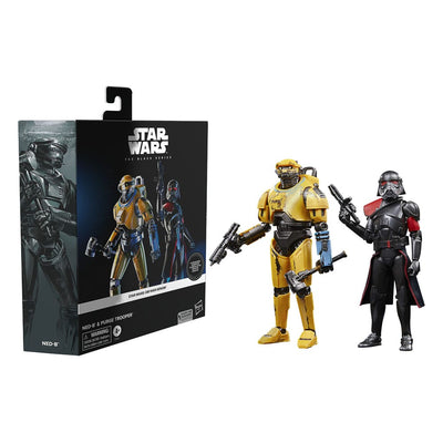 Star Wars: Obi-Wan Kenobi Black Series Action Figure 2-Pack NED-B &amp; Purge Trooper Exclusive 15 cm