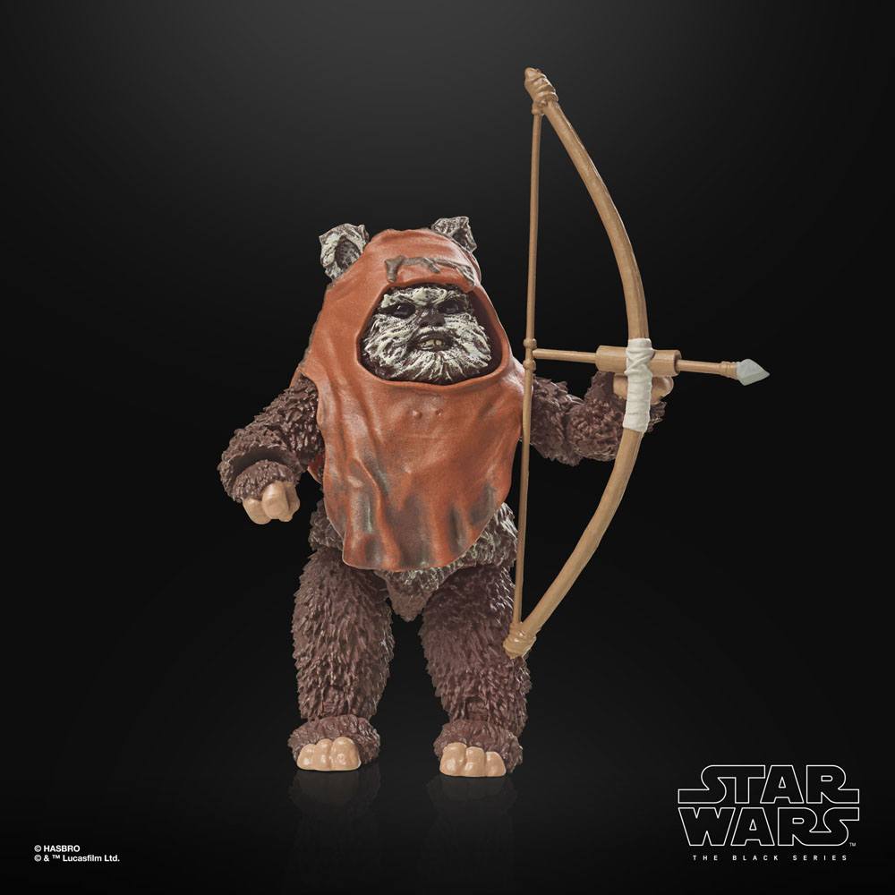 Star Wars Episode VI 40th Anniversary Black Series Action Figure Wicket 15 cm