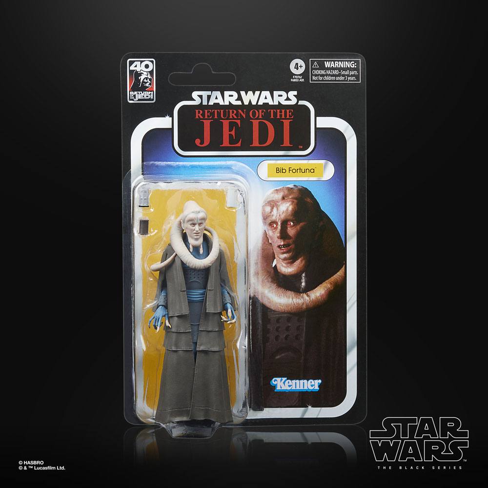 Star Wars Episode VI 40th Anniversary Black Series Action Figure Bib Fortuna 15 cm