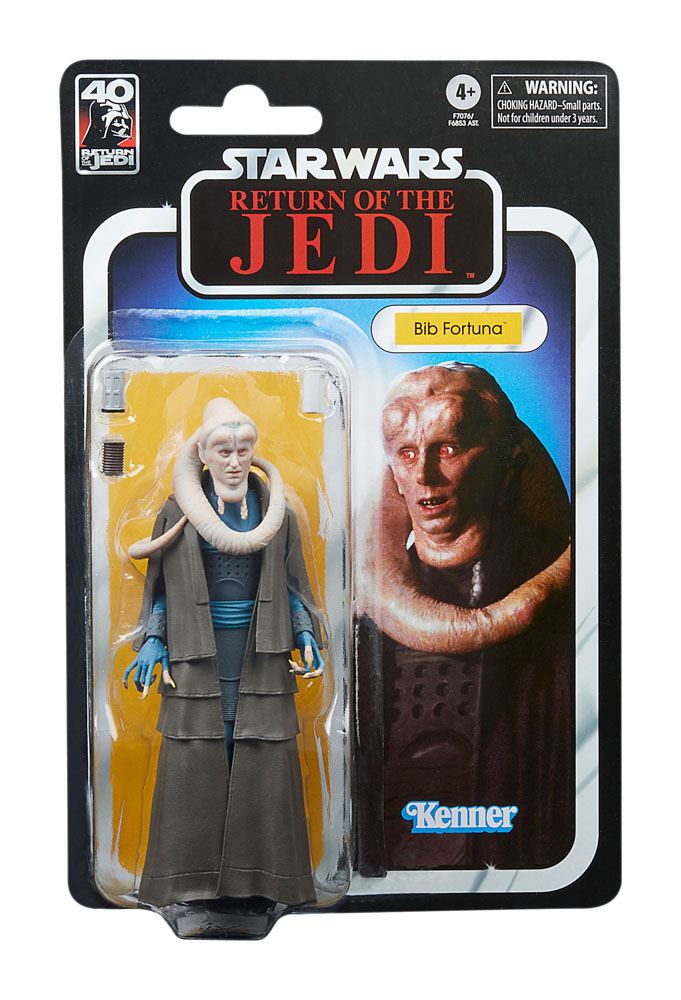 Star Wars Episode VI 40th Anniversary Black Series Action Figure Bib Fortuna 15 cm