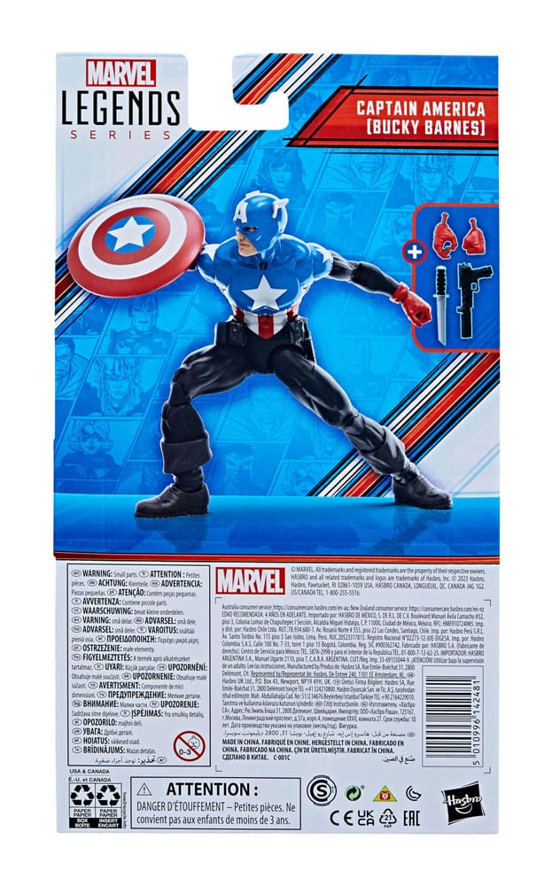 Avengers: Beyond Earth's Mightiest Marvel Legends Action Figure Captain America (Bucky Barnes) 15 cm