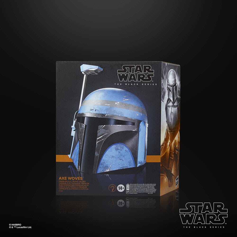 Star Wars: The Mandalorian Black Series Electronic Helmet Ax Woves