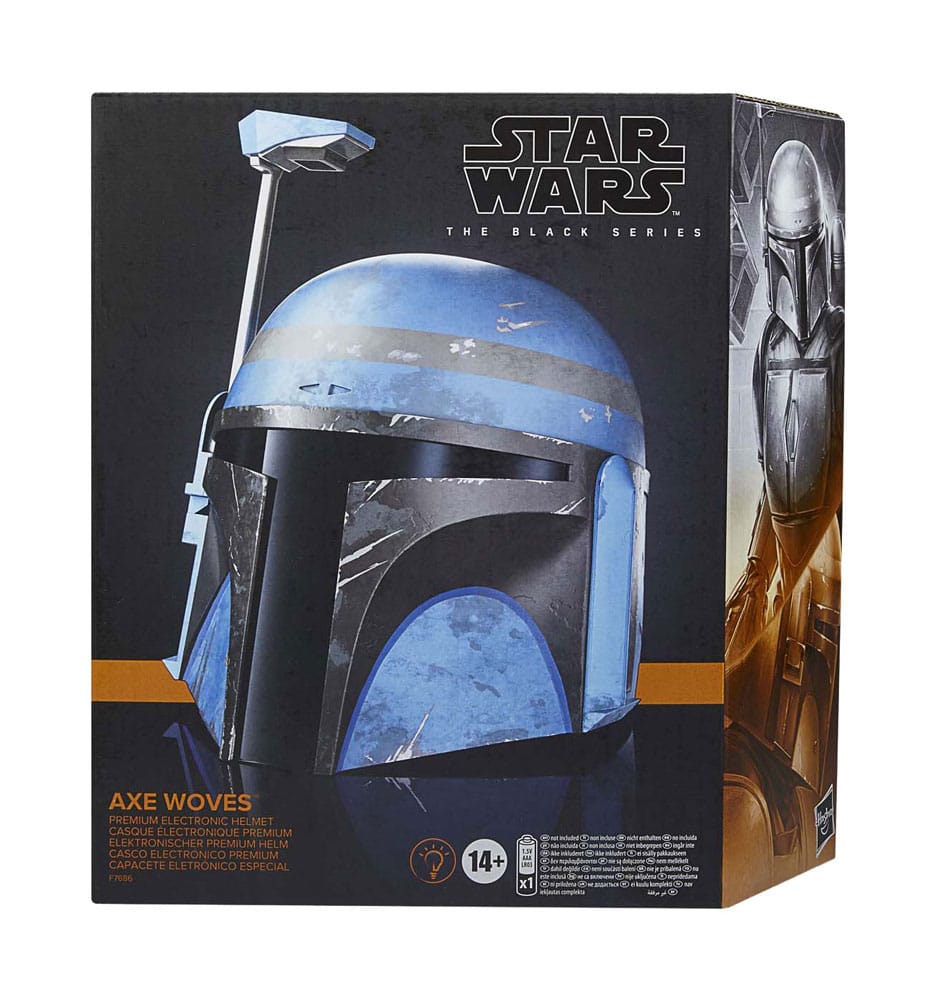 Star Wars: The Mandalorian Black Series Electronic Helmet Ax Woves