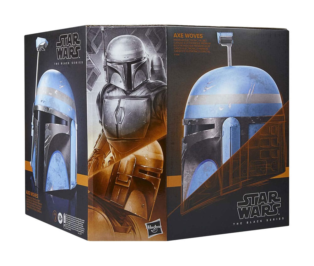 Star Wars: The Mandalorian Black Series Electronic Helmet Ax Woves