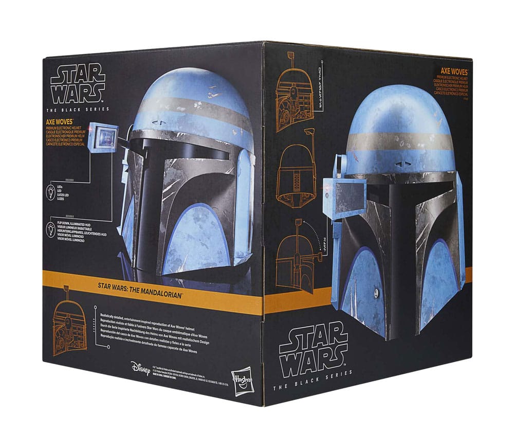 Star Wars: The Mandalorian Black Series Electronic Helmet Ax Woves