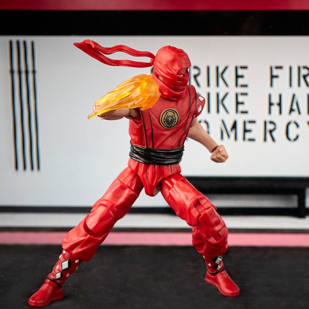 Power Rangers x Cobra Kai Lightning Collection Action Figure Morphed Miguel Diaz Red Eagle Ranger 15 cm